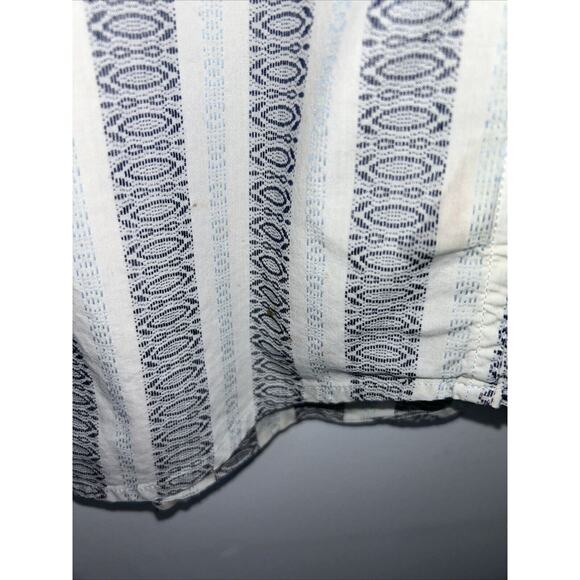 Lucky Brand Western Pearl Snaps Shirt Aztec Tribal Southwest Mens Size L - Picture 7 of 8